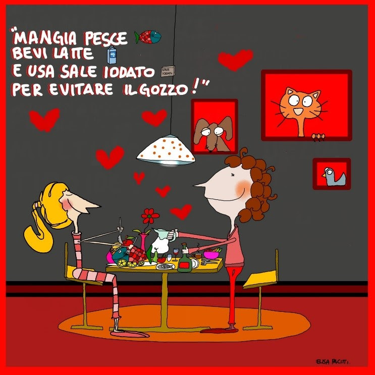 La fonte principale di iodio per l’organismo umano è rappresentata dagli alimenti.