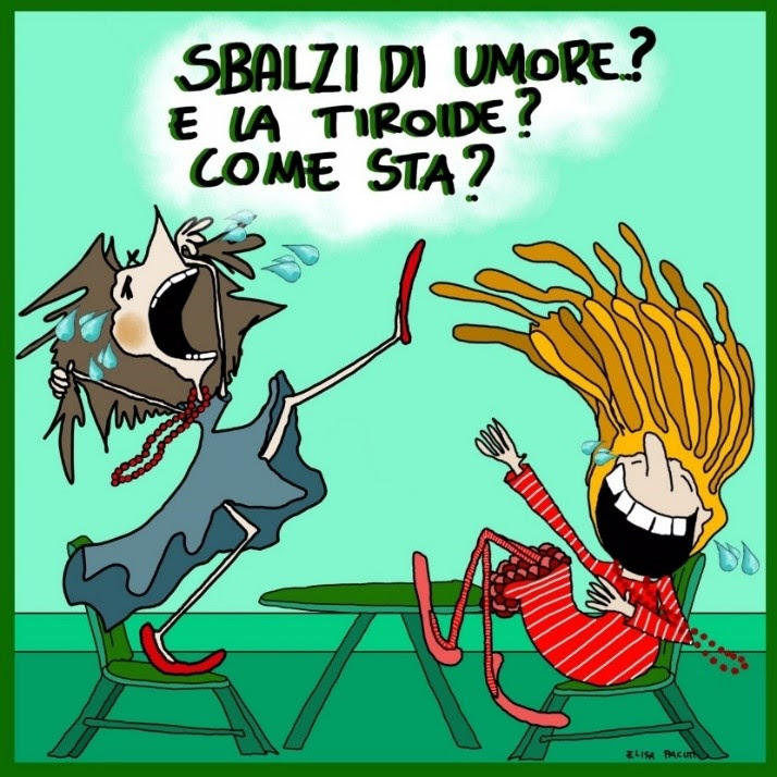 Anche se nessuno ci pensa, c’è uno stretto collegamento tra ormone tiroideo e tono dell’umore.