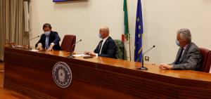 da sinistra Sileri, Borghi, Arosio